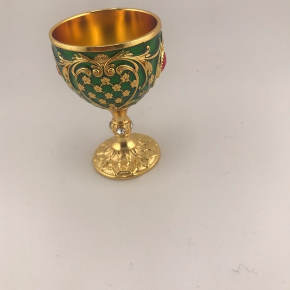 Vintage-Style Ornate Decorative Chalice Goblet/Shot Glass/Gift Idea/Home Decor - Picture 12 of 12